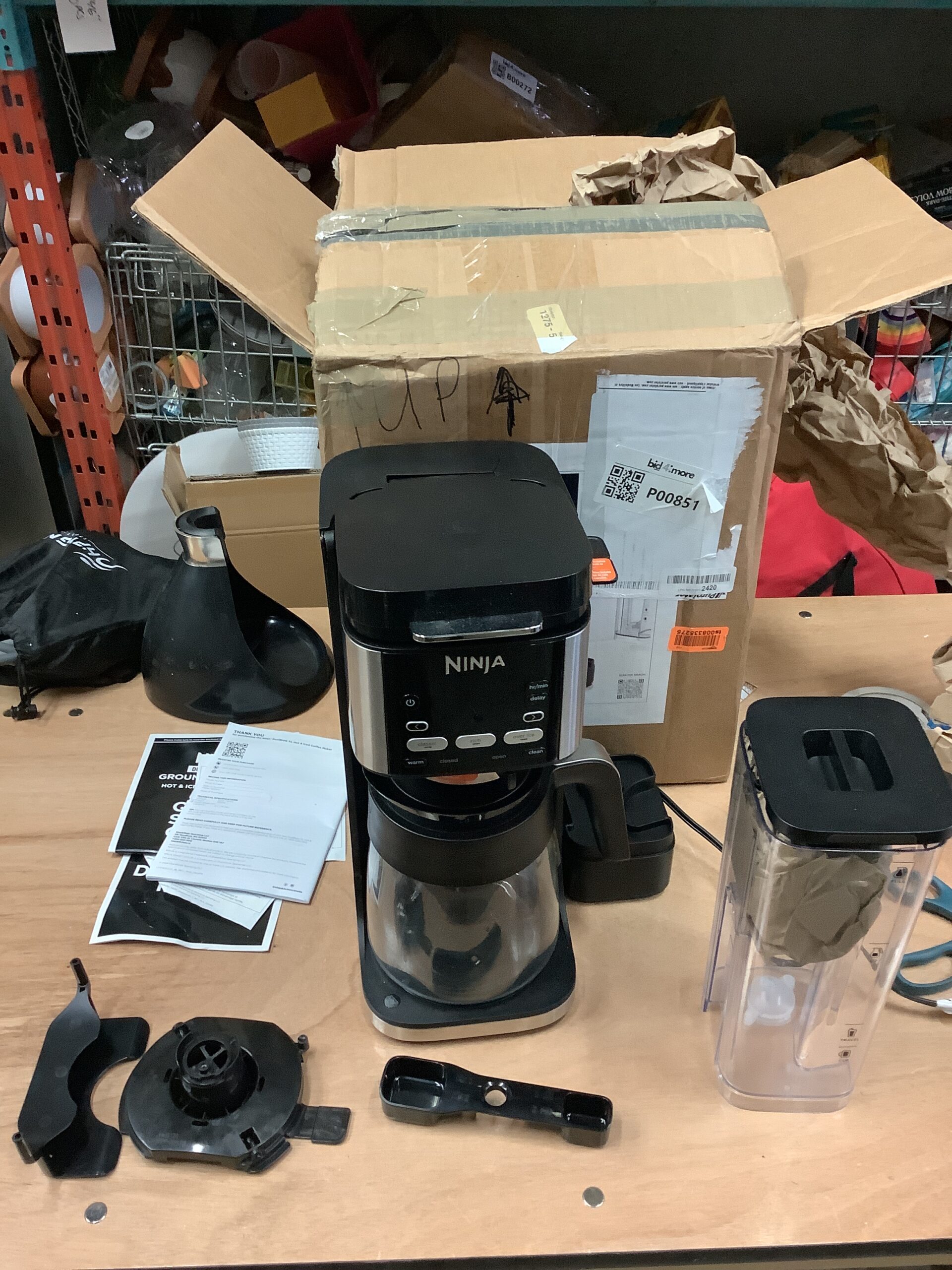 Ninja drip coffee maker black professional design