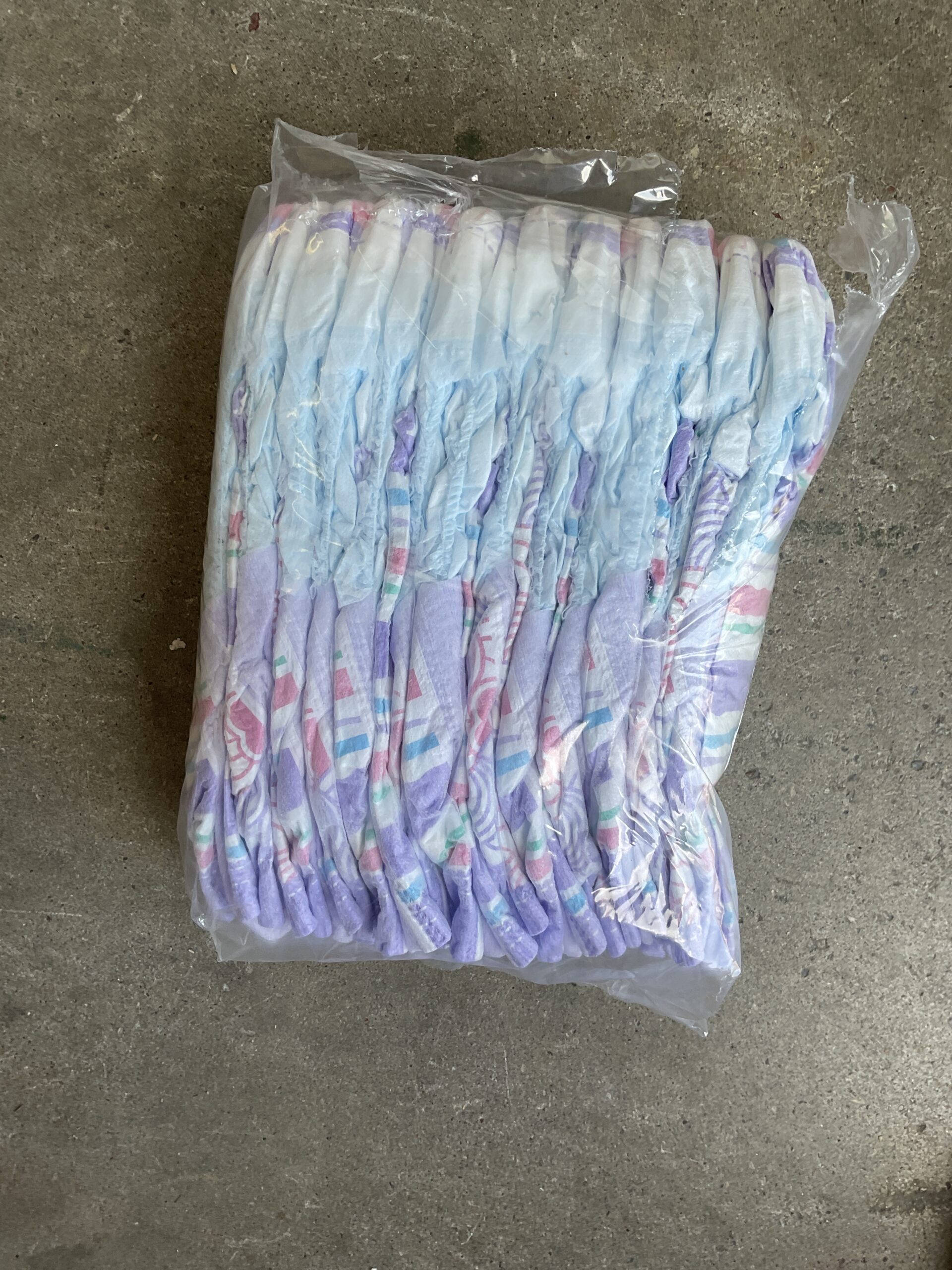 Huggies bedwetting night underwear in discreet modern prints