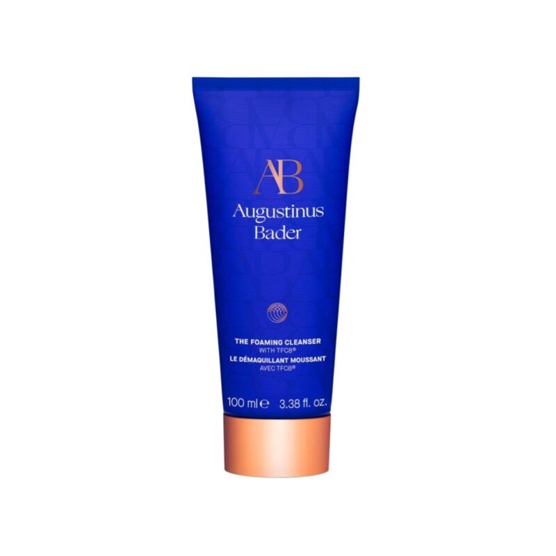 Augustinus Bader foaming cleanser in 3.38oz bottle for gentle facial cleansing