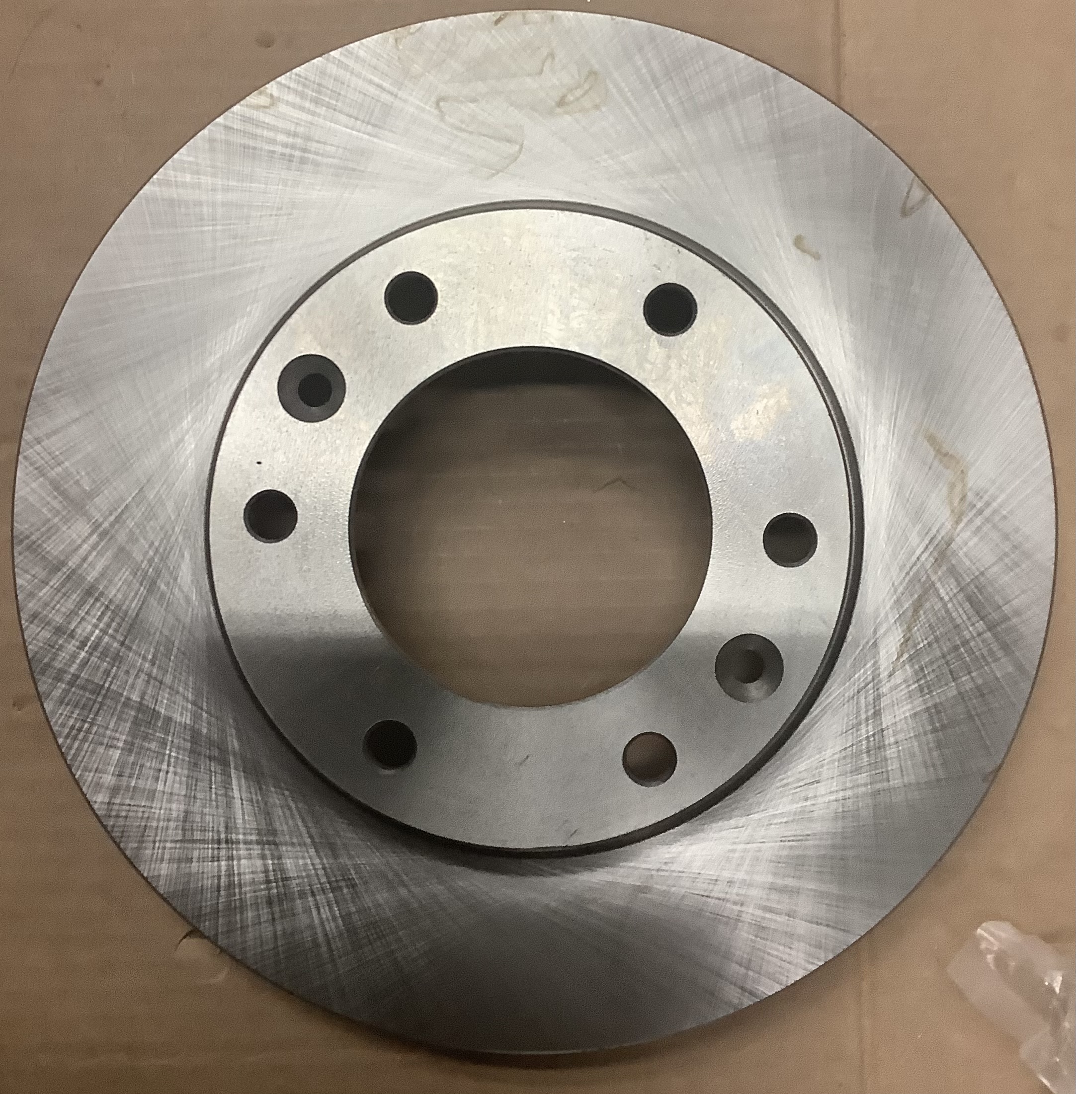 Land Cruiser front disc brake rotor in durable vented design