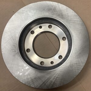 Land Cruiser front disc brake rotor in durable vented design