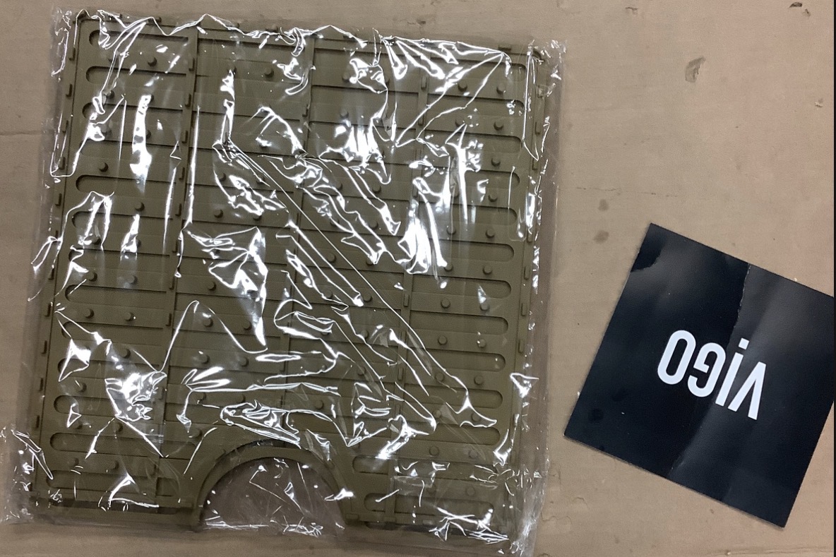 VIGO silicone bottom grid in matte gold for single bowl kitchen sink