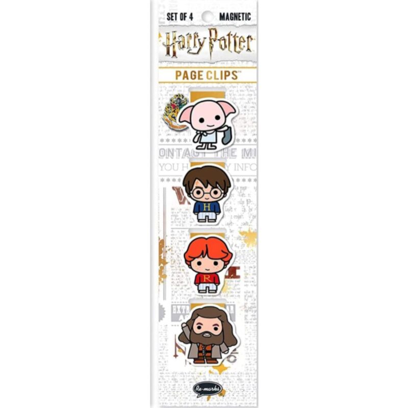 Re-Marks magnetic page clips in Harry Potter design
