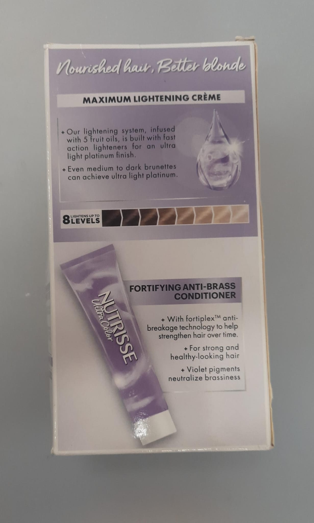 Garnier hair color nourishing creme in mascarpone creme shade