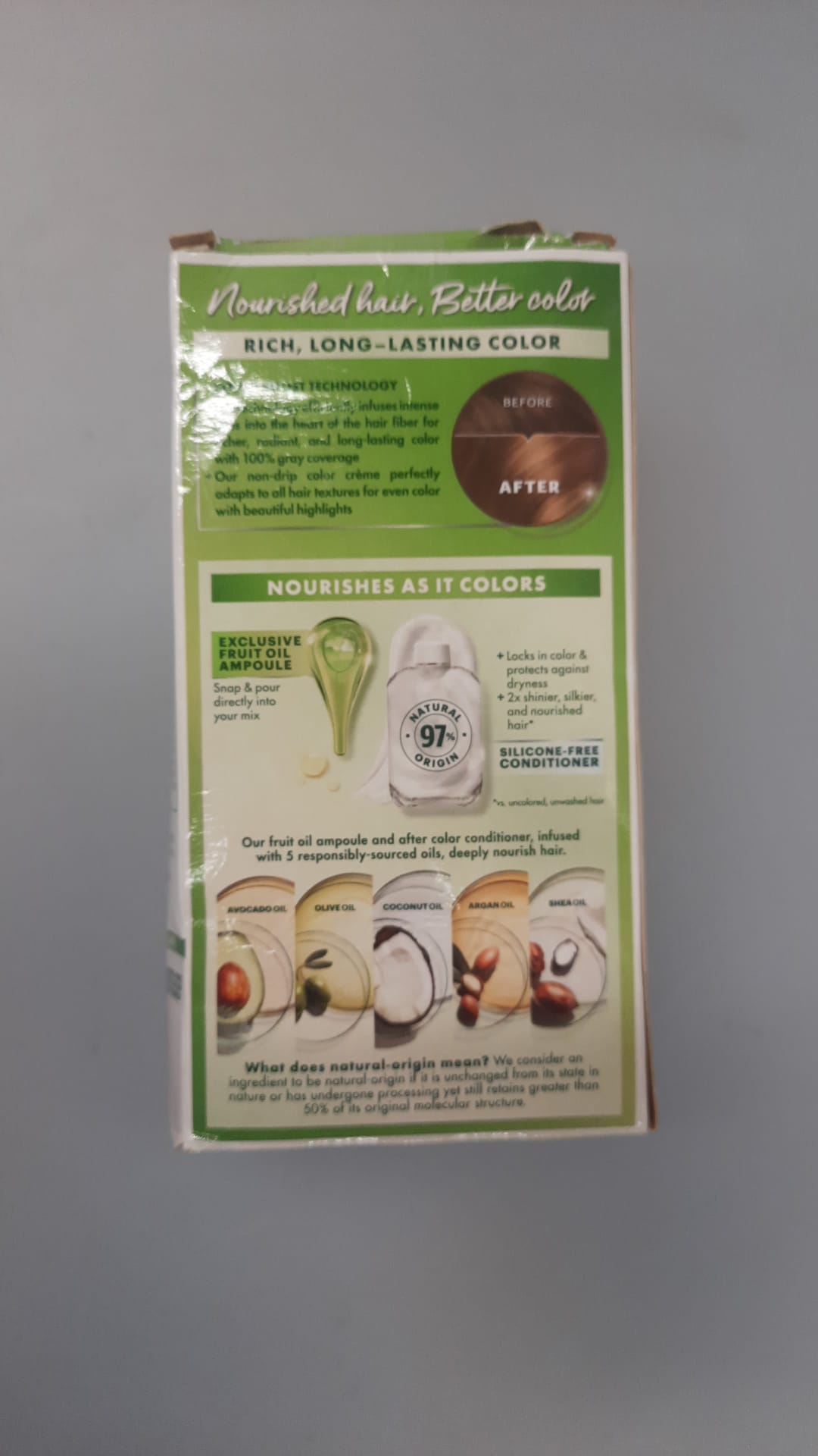 Garnier hair colour cream in 70 Dark Natural Blonde shade