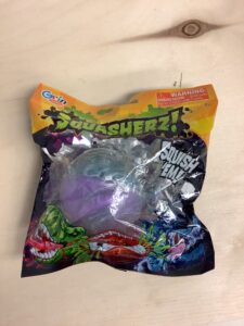 Grin Studios squish ball toy in rare alien monster design