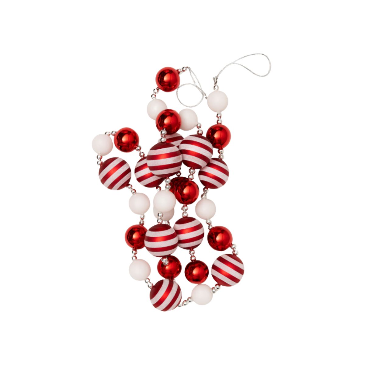 Ornament ornament garland in pink festive decoration