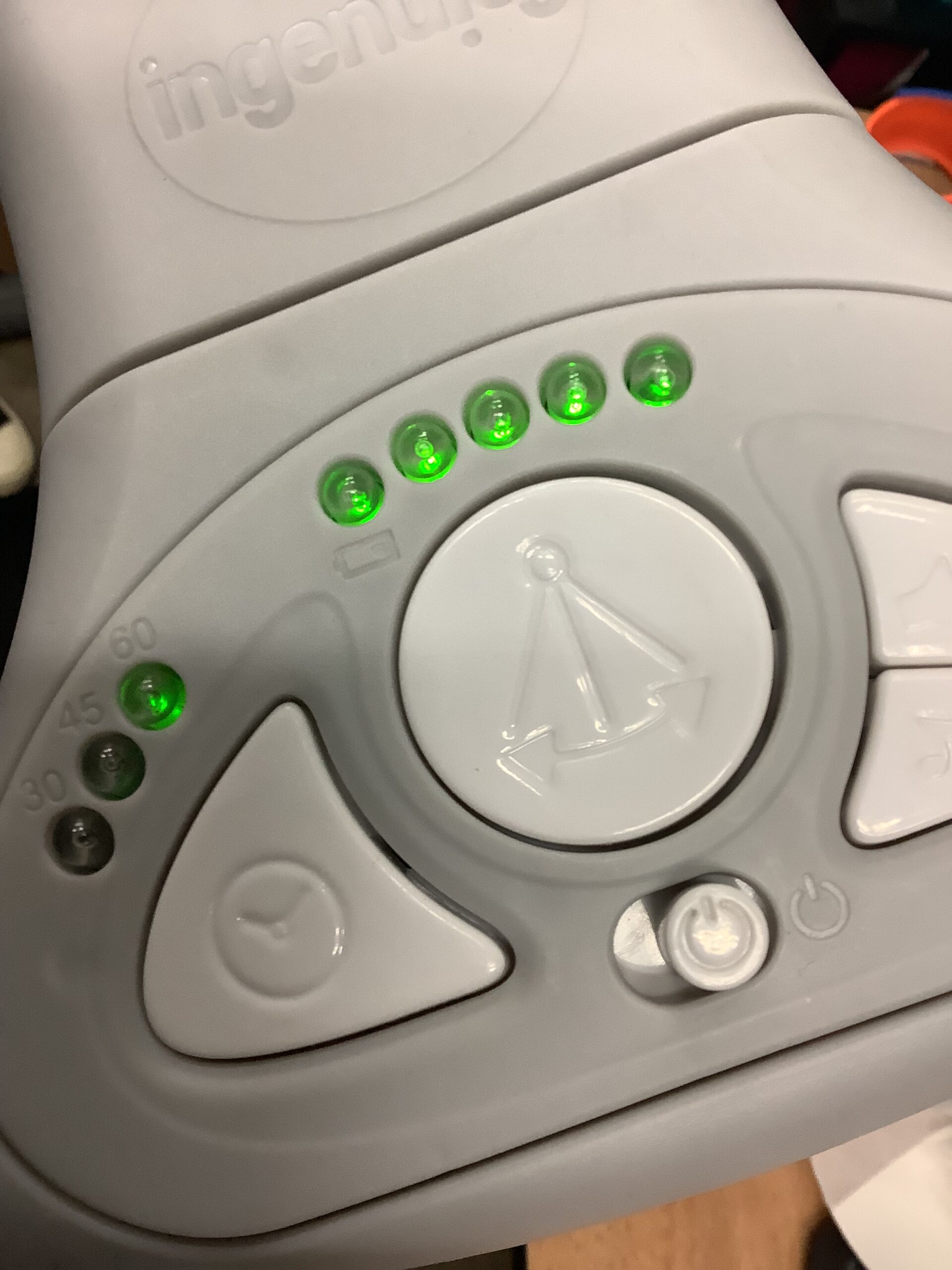 Ingenuity portable baby swing in foldable compact design