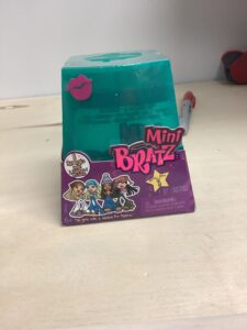 2024 mini bratz blind box featuring collectible figures in teal packaging