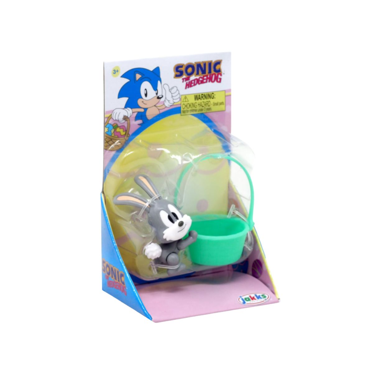 Mini Figure - Sonic Easter Collectible Sonic mini figure in vibrant collectible design