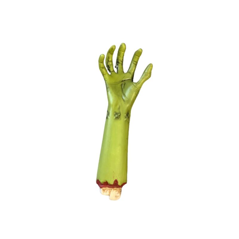 Hyde And Eek! zombie hand decoration in realistic spooky style