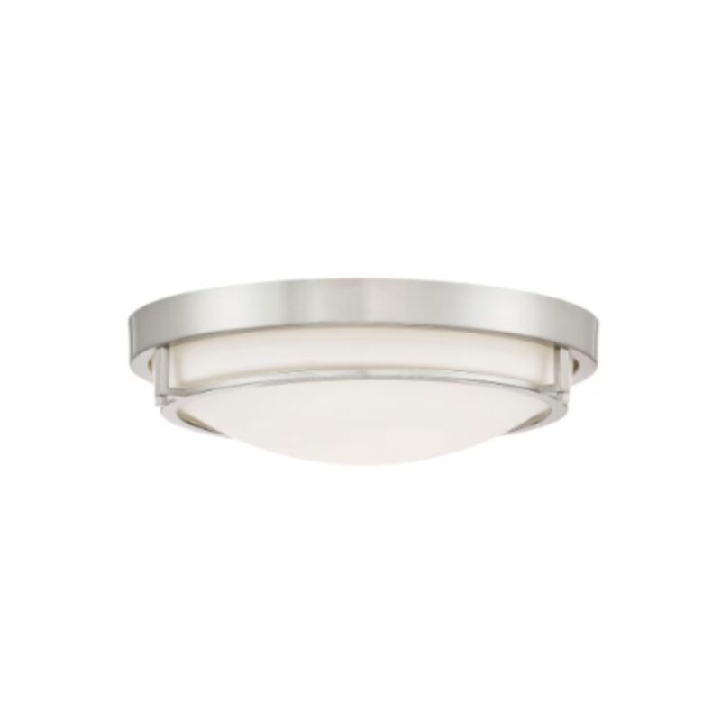 Savoy House 2 light ceiling light in brushed nickel elegant design
