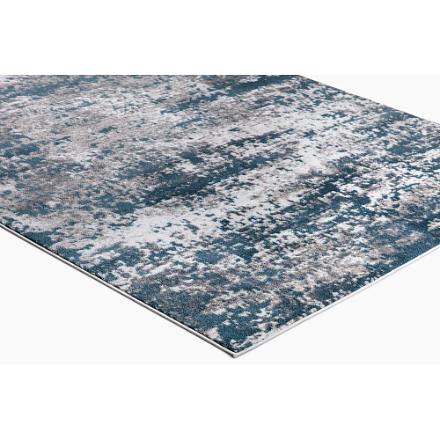 Concord Global Trading indoor area rug in abstract blue design