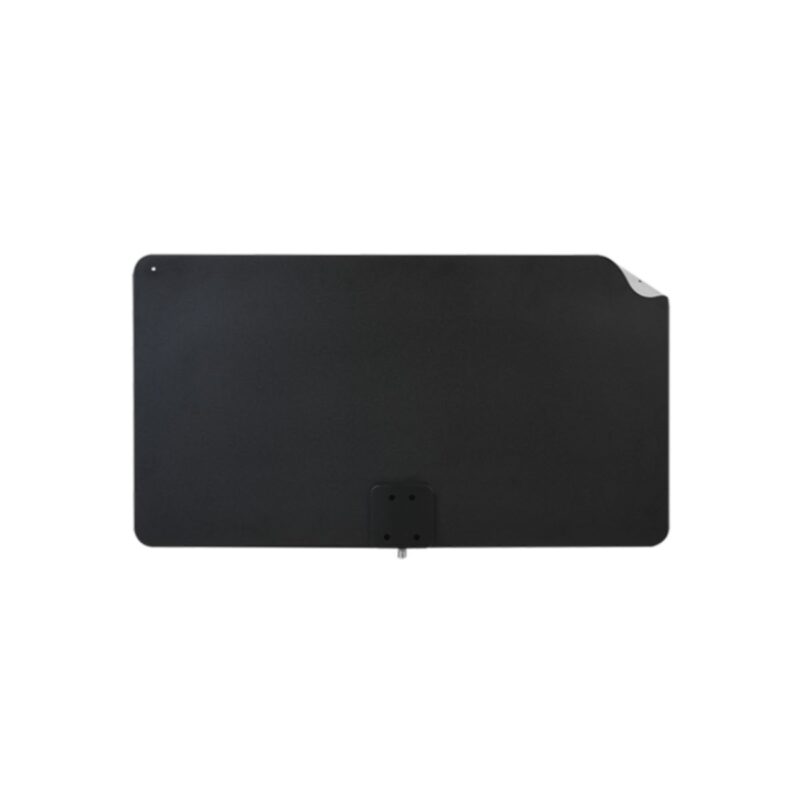 RCA indoor hd antenna in sleek black for HDTV reception