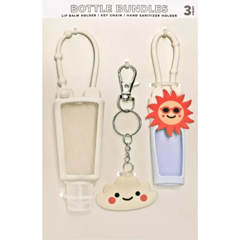 Bullseye's Playground™ lip balm holder in white cloud design