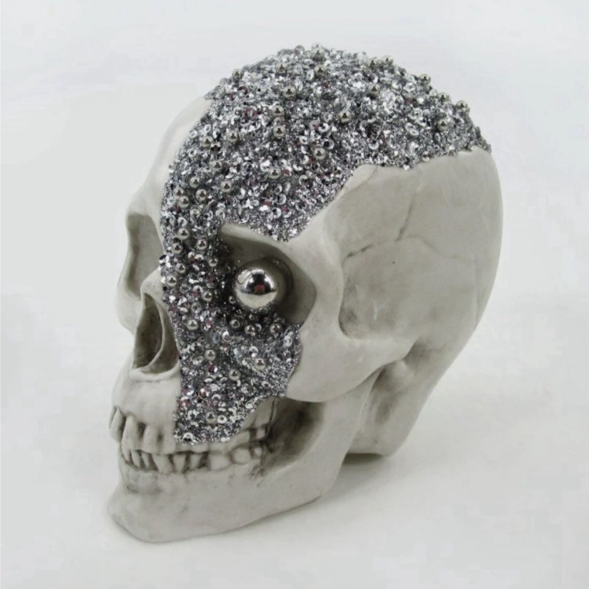 Halloween Skull Sculpture - Target White Target halloween skull sculpture in white decorative style