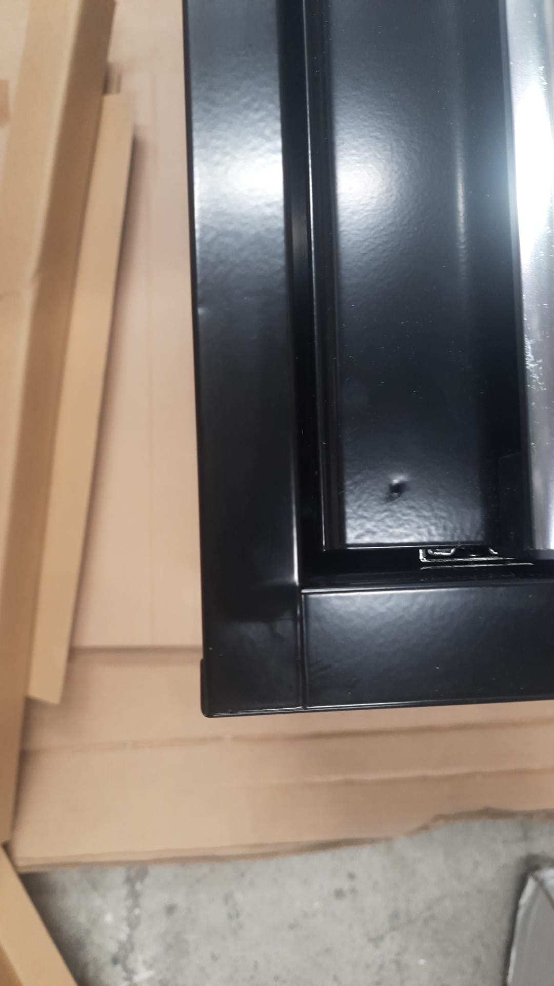 Husky tool storage chest in gloss black finish