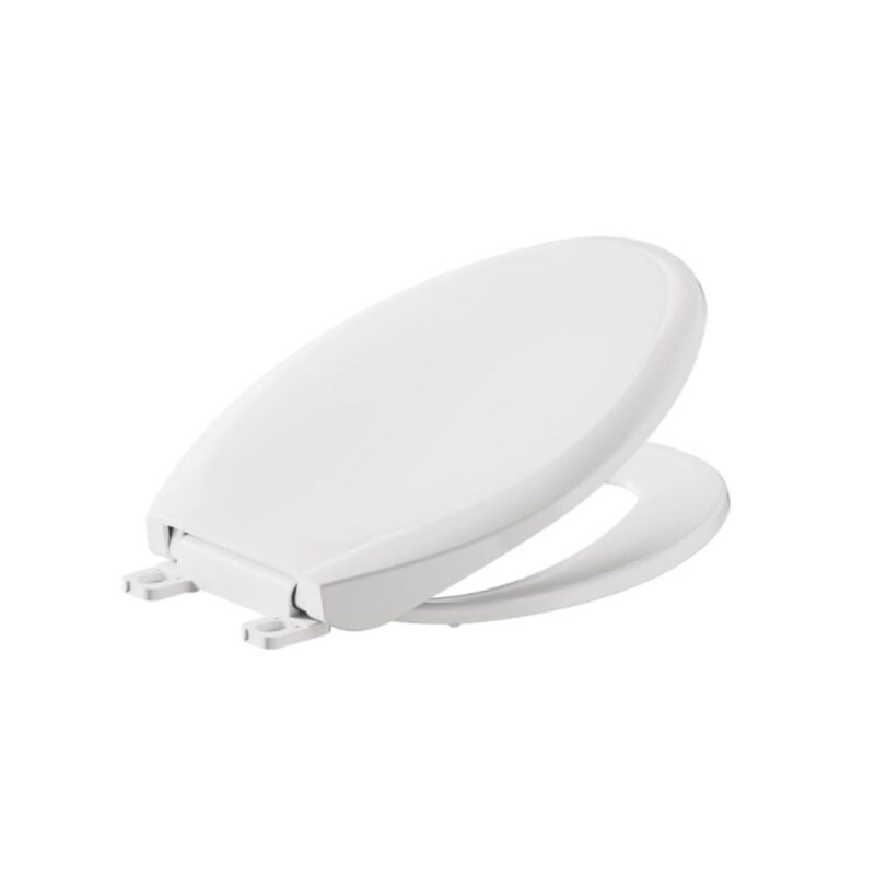 American Standard elongated slow close toilet seat in white finish