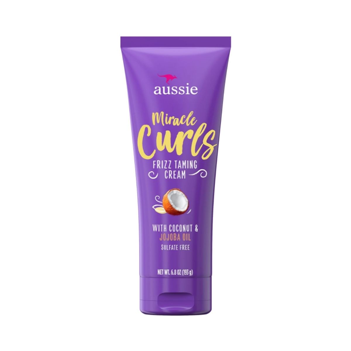 Frizz Taming Curl Cream - Aussie Coconut & Jojoba Aussie frizz taming curl cream with coconut and jojoba oil