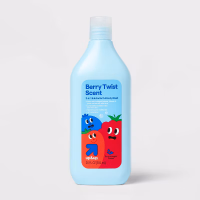 up&up™ bubble bath body wash in berry twist scent for kids