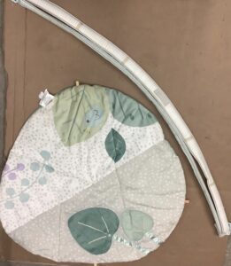 Skip Hop tummy time mat in garden oasis green multi