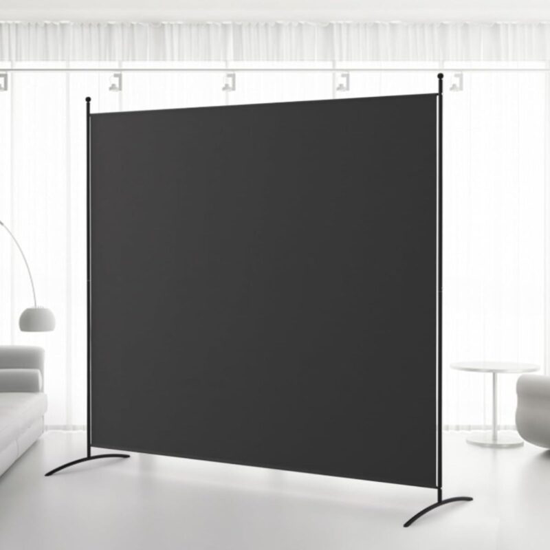 Kokorona room divider in black for room privacy and separation