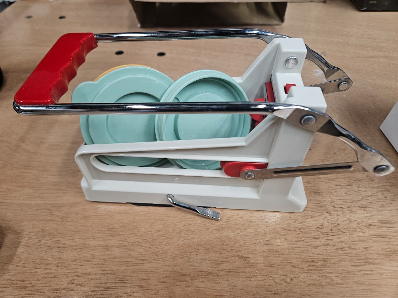 Norpro french fry cutter in sturdy design for fresh fries