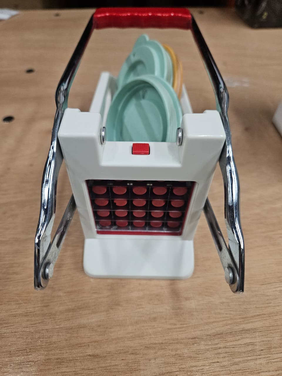 Norpro french fry cutter in sturdy design for fresh fries