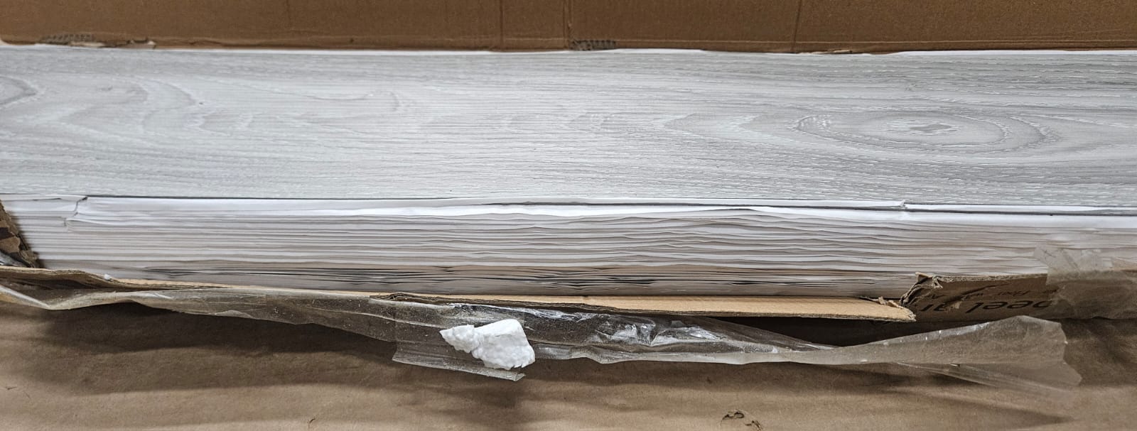 Art3d peel and stick floor tile vinyl wood plank in light grey with rigid surface