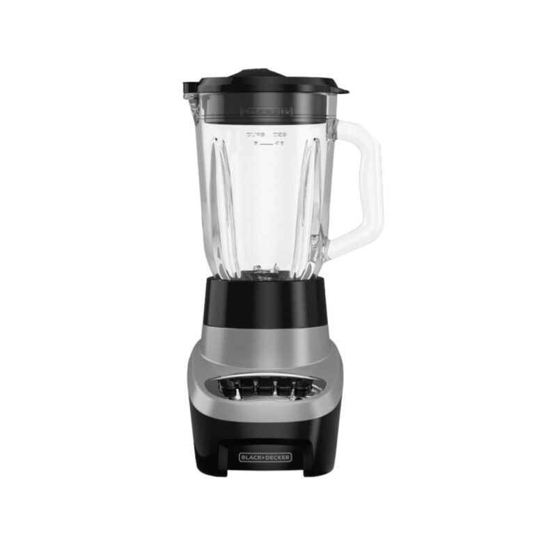 BLACK+DECKER multi function blender with QuadPro blades in silver and black