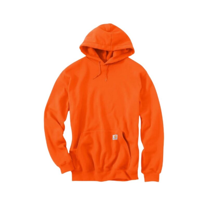 Carhartt Mens Loose Fit Midweight Sweatshirt in bright orange colour