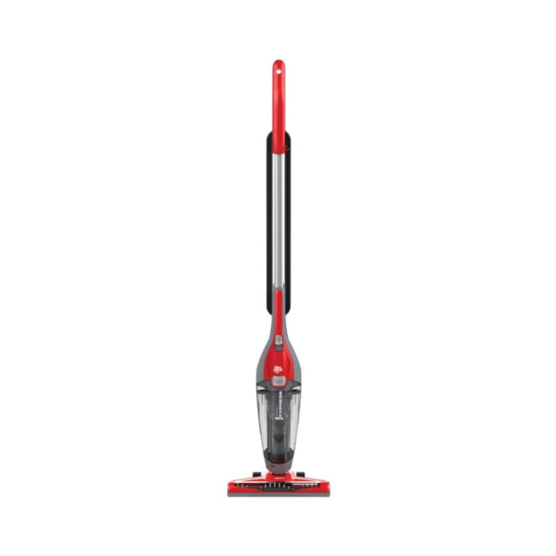 Dirt Devil Power Express Lite stick vacuum in red with 0.4 litres capacity