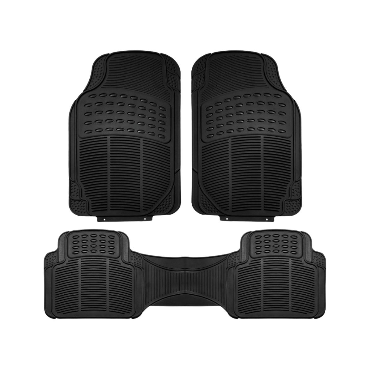 gallery-fh-group-automotive-floor-mats-solid-black-climapr-0-1.jpg FH Group automotive floor mats solid black for all weather protection