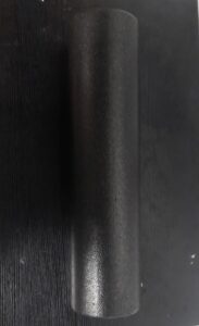 Basics high density foam roller 24 inches in Black for exercise and recovery