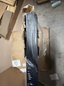 DOAI ART 22.375x34 black poster frame with HD plexiglass