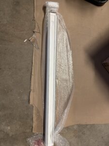 LUCKUP cordless zebra blinds with dual layer roller shades in white for window light control