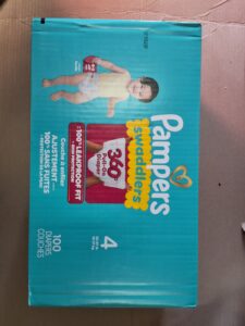 Pampers fixture professional product photography