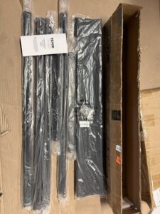 VEVOR Room Divider 6FT Privacy Screen indoor grey panel for room privacy