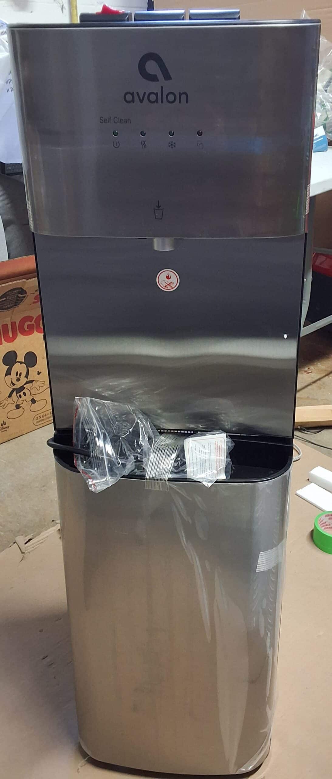 Avalon self cleaning water cooler stainless steel finish