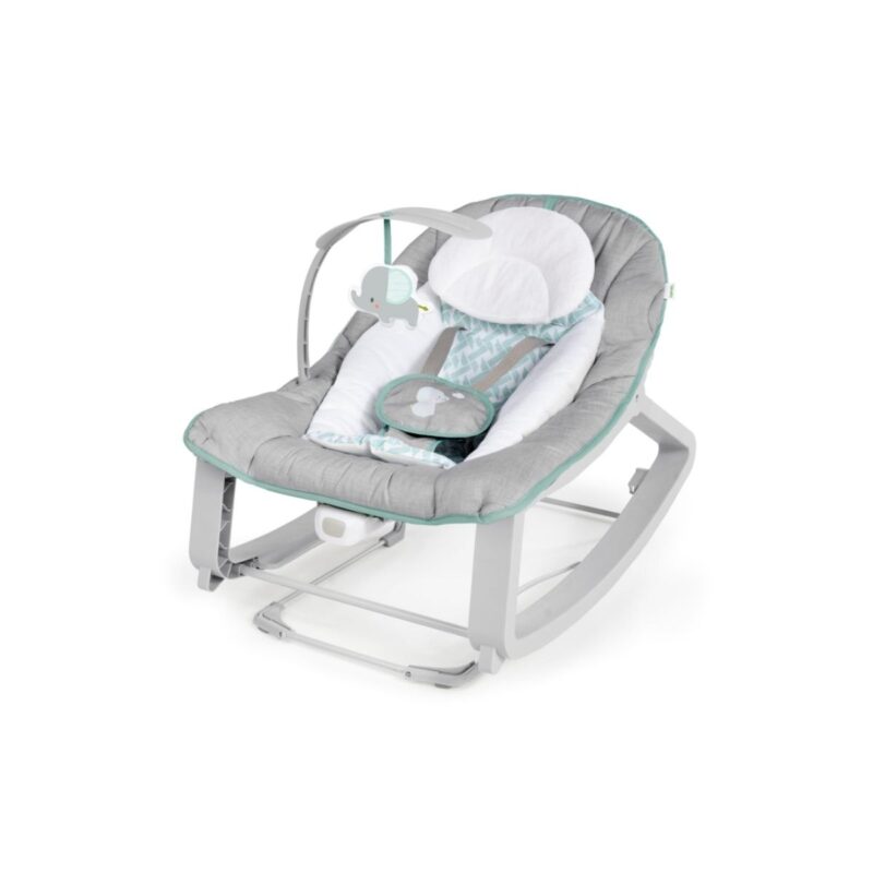 Ingenuity 3-in-1 baby bouncer in neutral unisex design