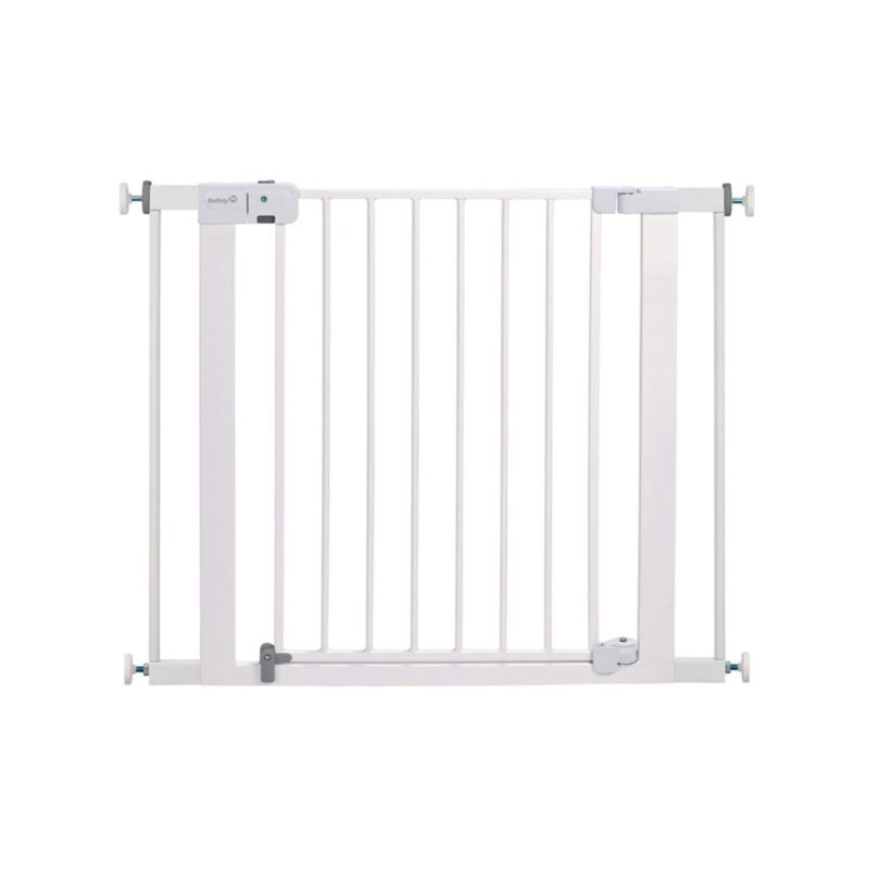 Safety 1st auto close pressure installed gate in white with magnetic latch