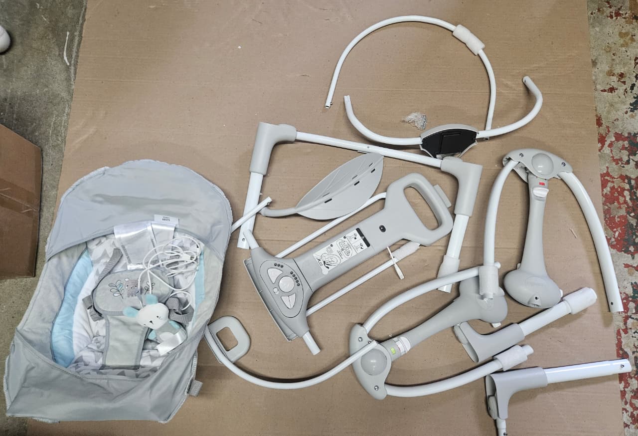 Ingenuity portable baby swing in foldable compact design