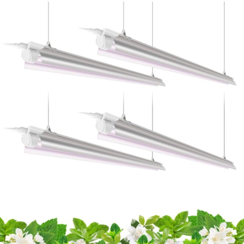 Barrina led grow light in full spectrum pinkish white for indoor plants