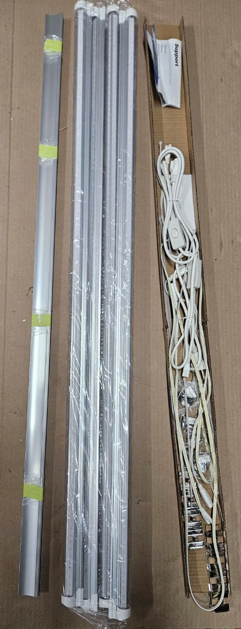 Barrina led grow light in full spectrum pinkish white for indoor plants