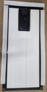 Rvpozwer solar panel in black and silver for RV and marine use