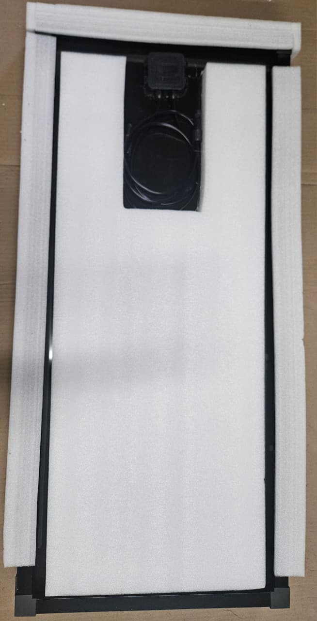 Rvpozwer solar panel in black and silver for RV and marine use