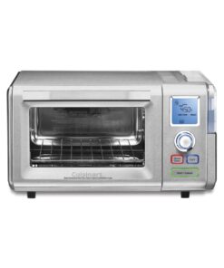 Cuisinart combo steam plus convection oven in silver with LCD display