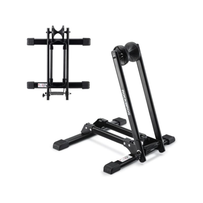 ROCKBROS foldable bike stand parking rack for 20 to 29 inch bikes