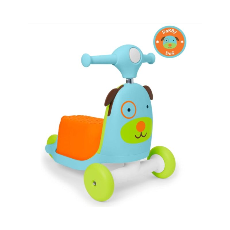Skip Hop baby activity push walker in zoo dog design