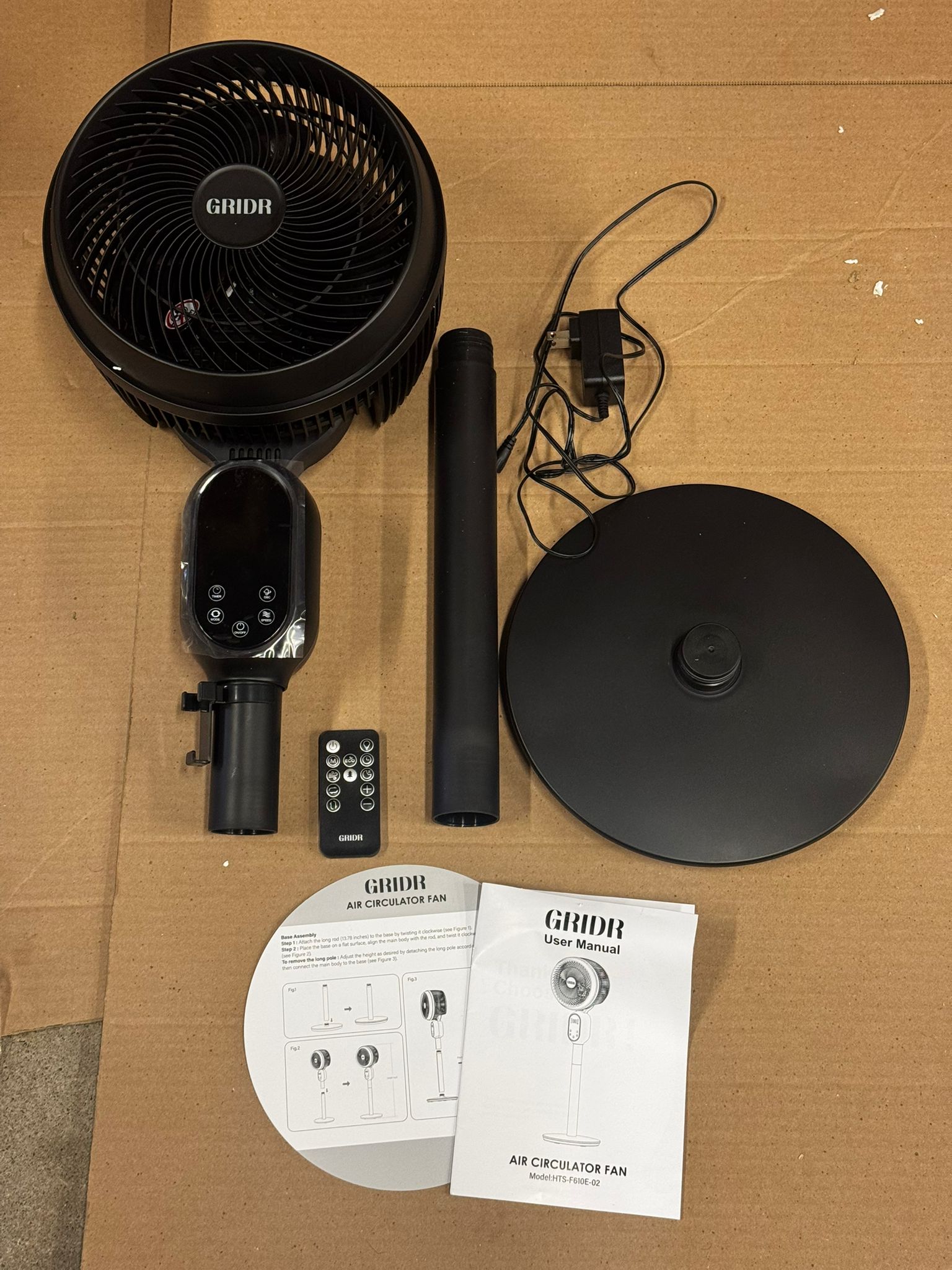 Pedestal fans for bedroom with 12H timer in modern design